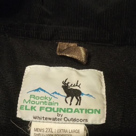 Rocky Mtn Elk Camo Fleece Lined Jacket Size 2 XL - Picture 2 of 6